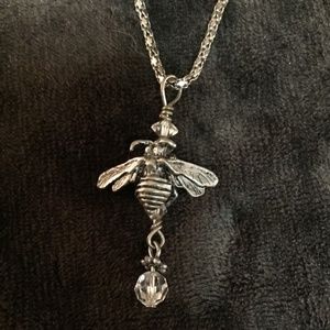 Bumble Bee Charm Necklace